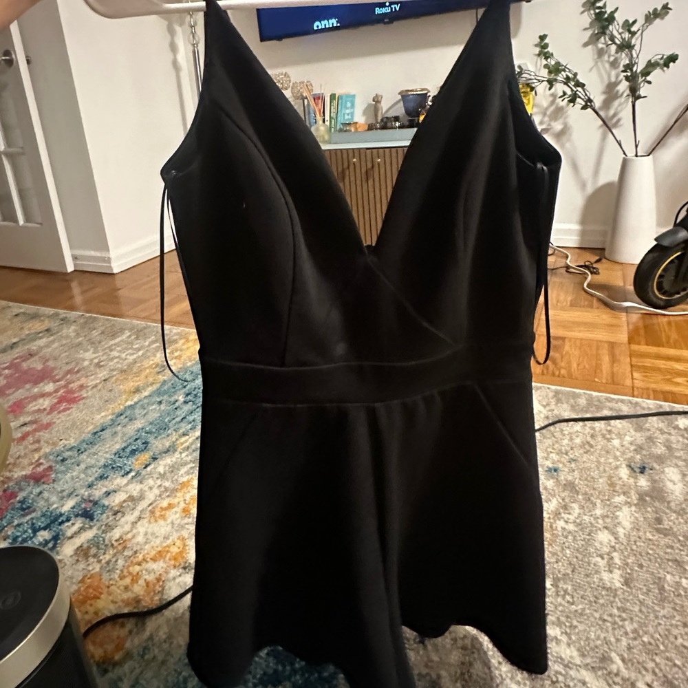 Black play suit